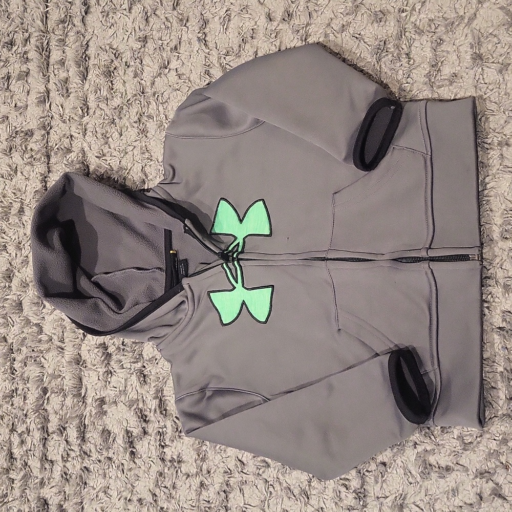 Under Armour hooded zip up.